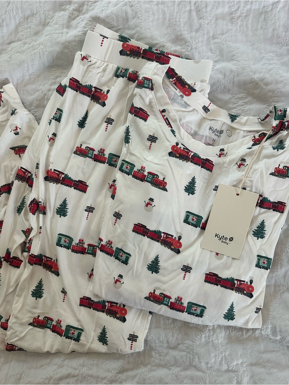 Kyte Baby Holiday Train PJ Set